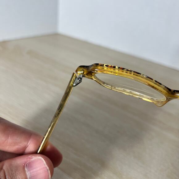 Jean Lafont Paris 380 Eyeglasses Leopard Print FRAMES ONLY Made in France main image 13